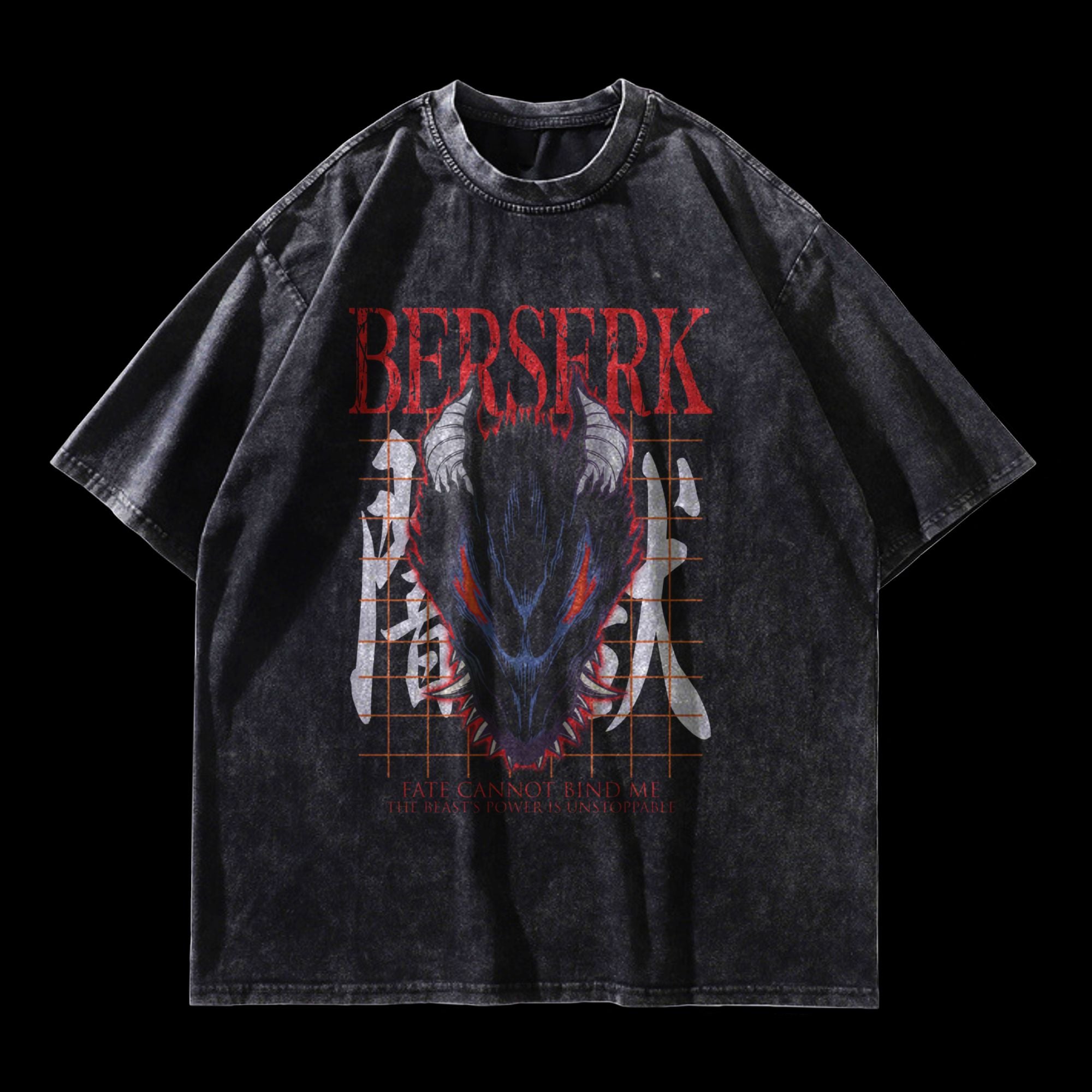 Beast of Darkness Vintage Washed T-Shirt Berserk