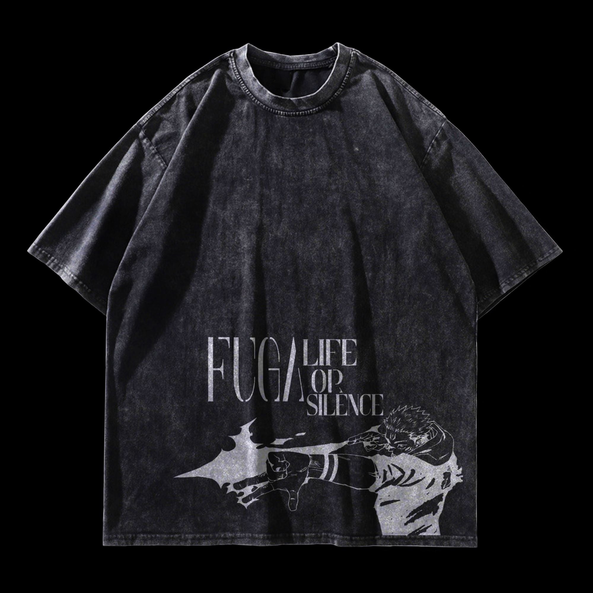 Jujutsu Kaisen Fuga Washed Vintage Tee