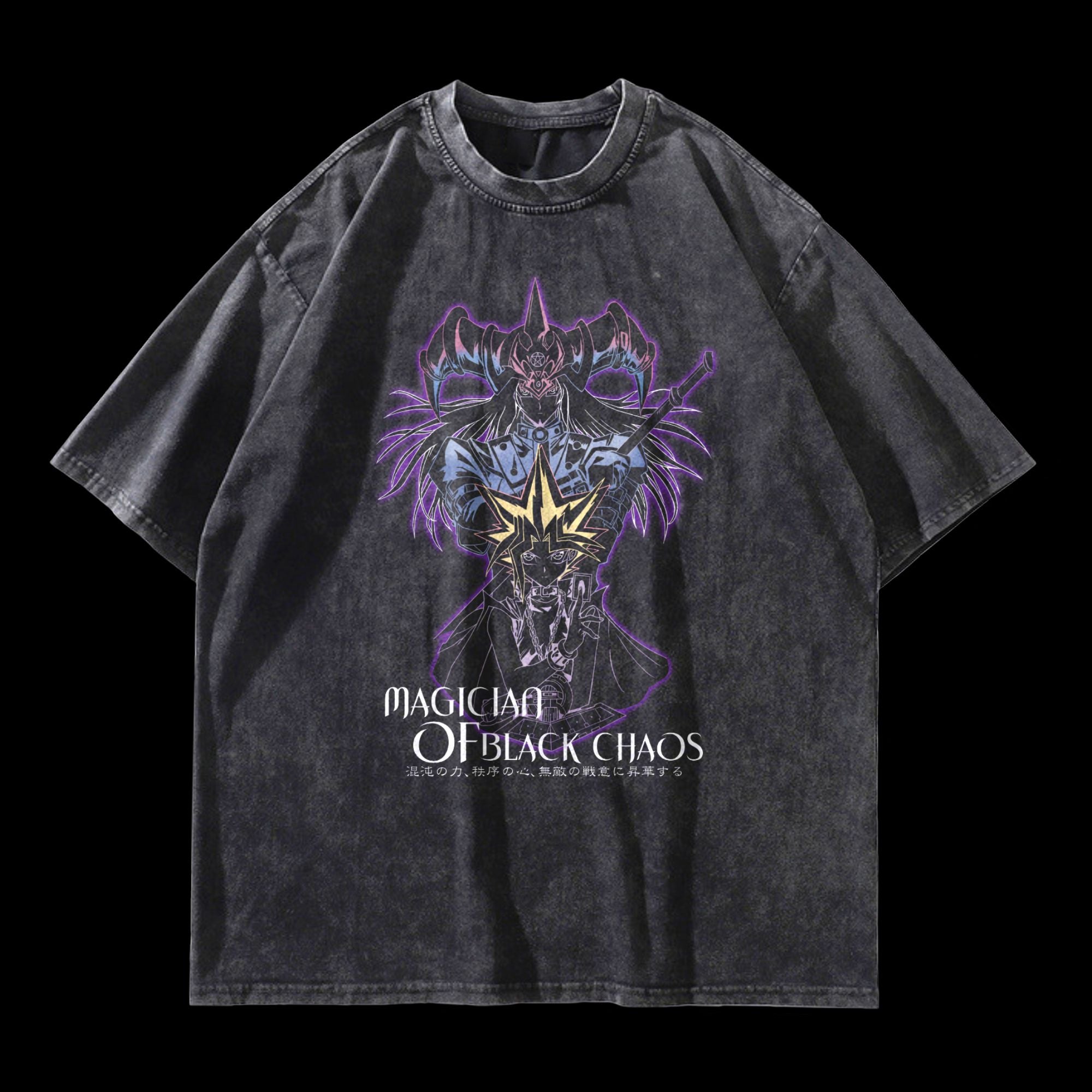 [VP] Magician Black Chaos Vintage Washed T-Shirt | YuGiOh