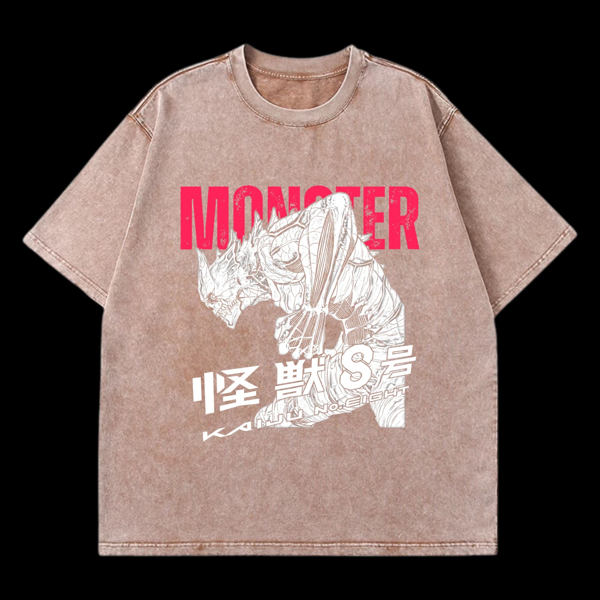 Monster 8 Washed T-Shirt featuring Monster 8 from Monster 8