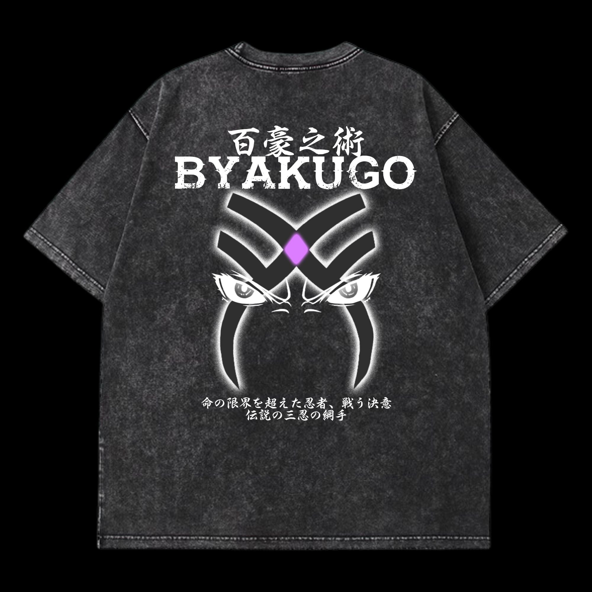 Byakugo Tsunade Vintage Washed T-Shirt backview