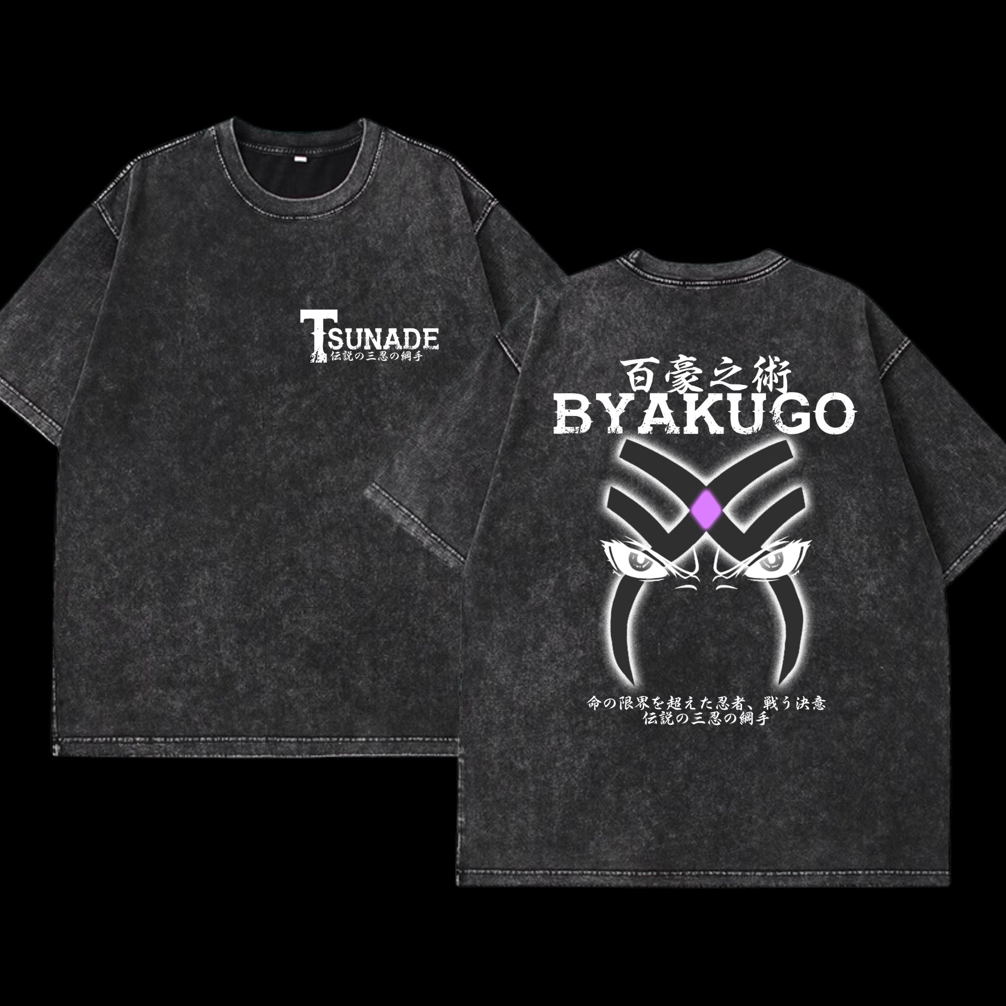 Byakugo Tsunade Vintage Washed T-Shirt Fullview