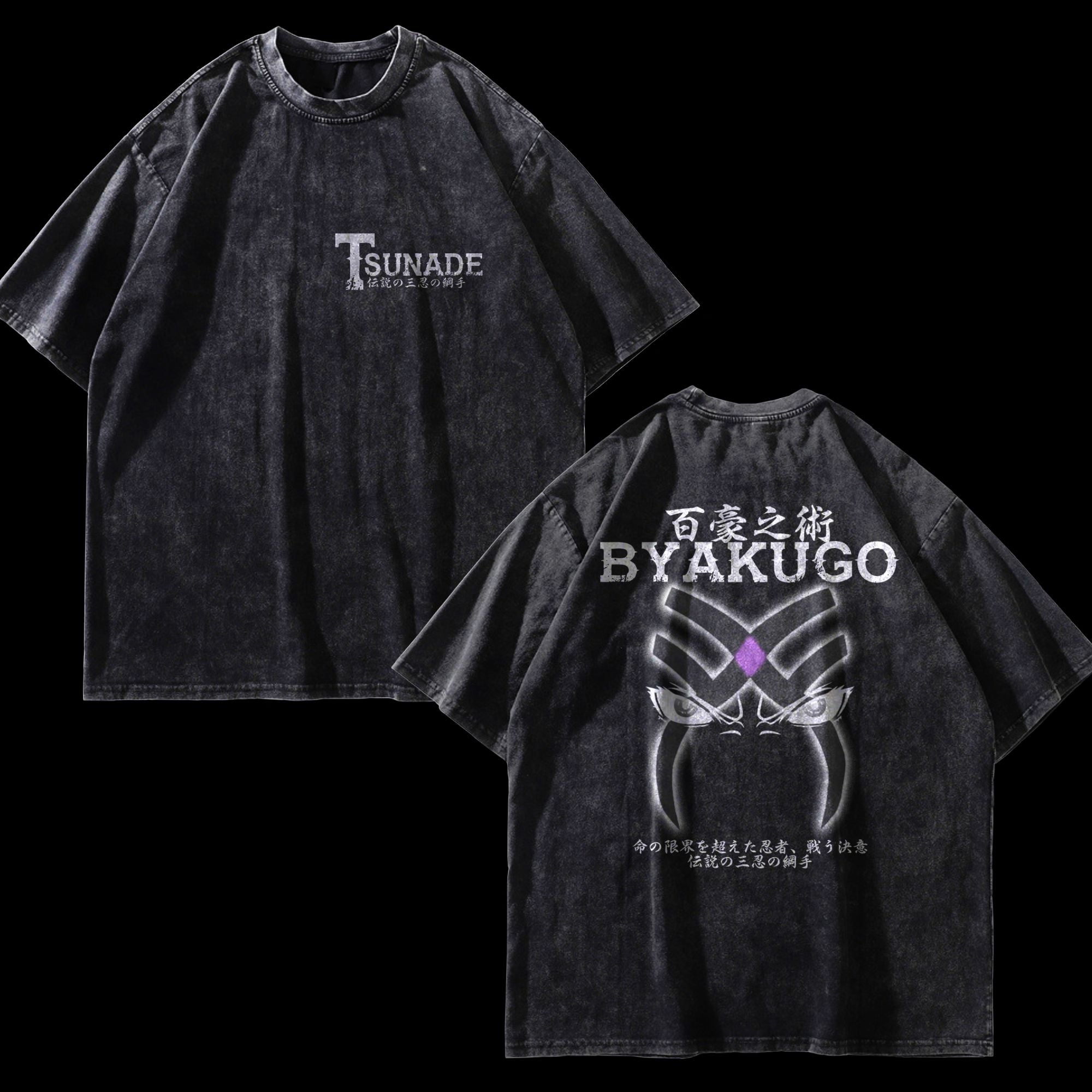 Byakugo Tsunade Vintage Washed T-Shirt Fullview