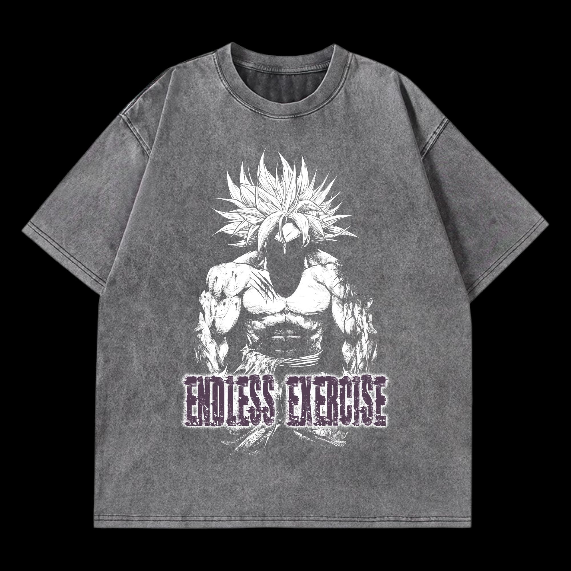 Goku Washed T-Shirt featuring Super Saiyan Goku from DragonBall