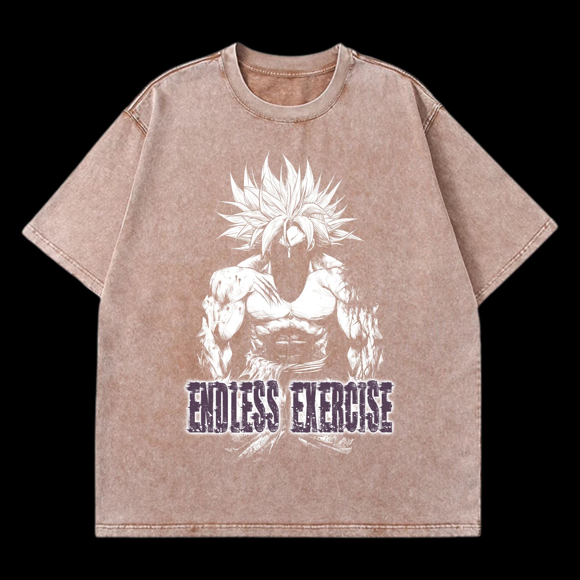 Goku Washed T-Shirt featuring Super Saiyan Goku from DragonBall